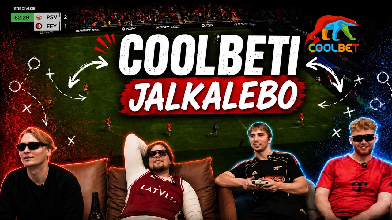 COOLBETI JALKALEBO | 5MIINUST vs triibupasta - kes keda FIFA's õpetab?