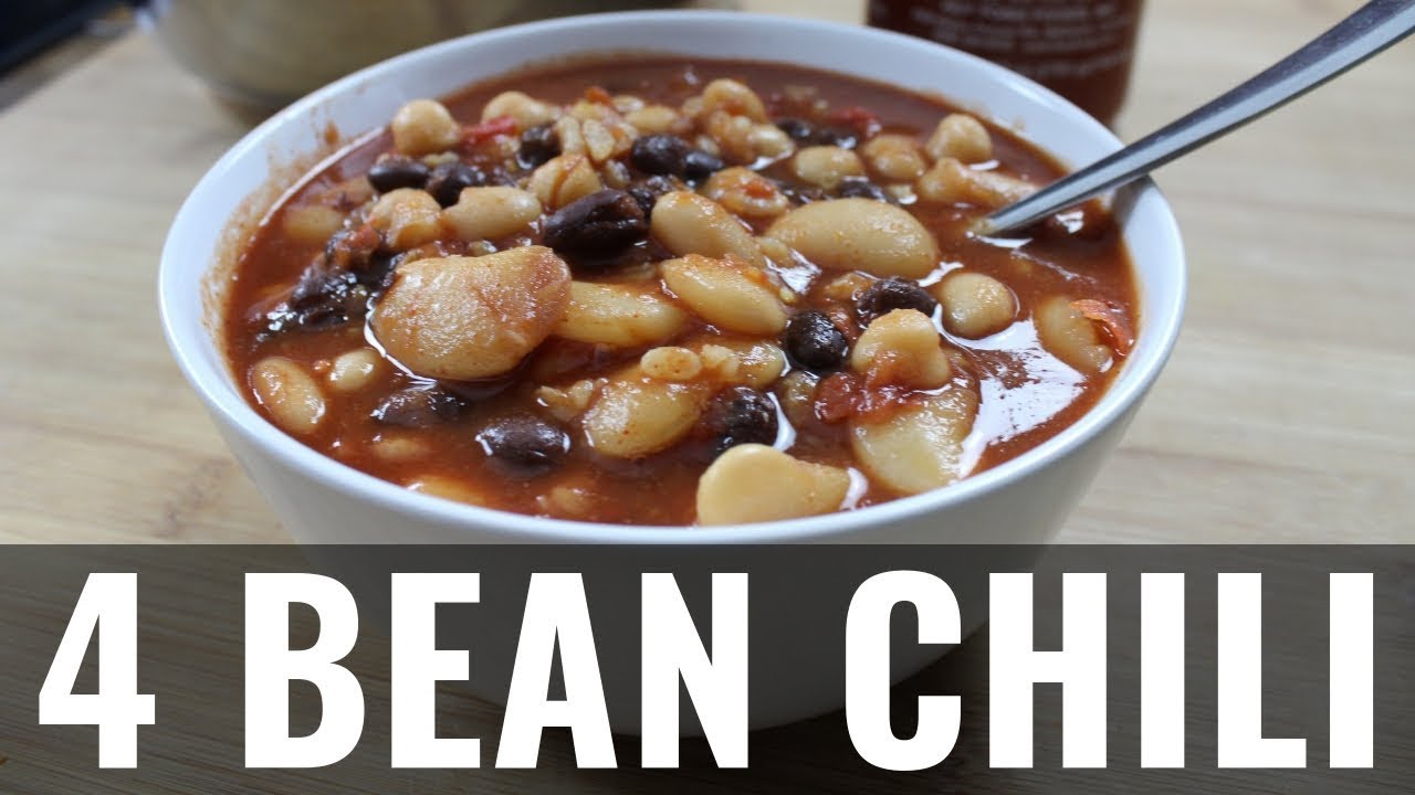 Four Bean Chili (Vegan, WFPB)