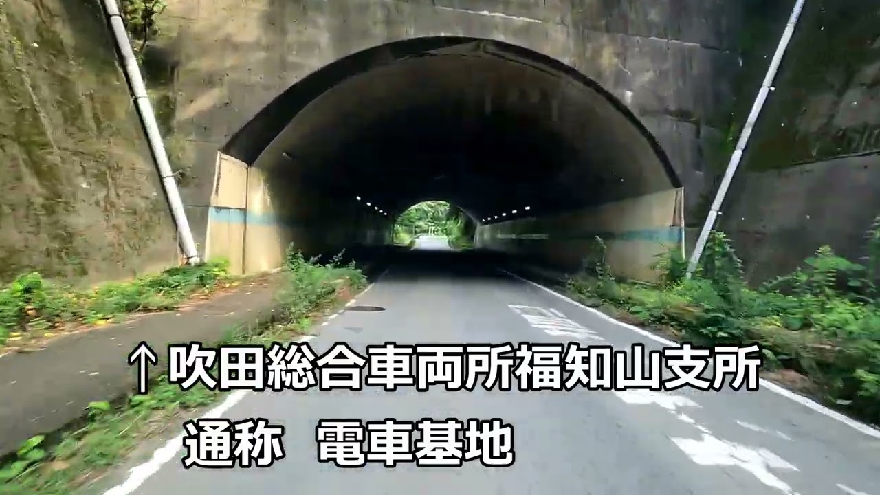 福知山車載動画　正明寺から半田、和久寺、奥野部　岩井　国道９号線