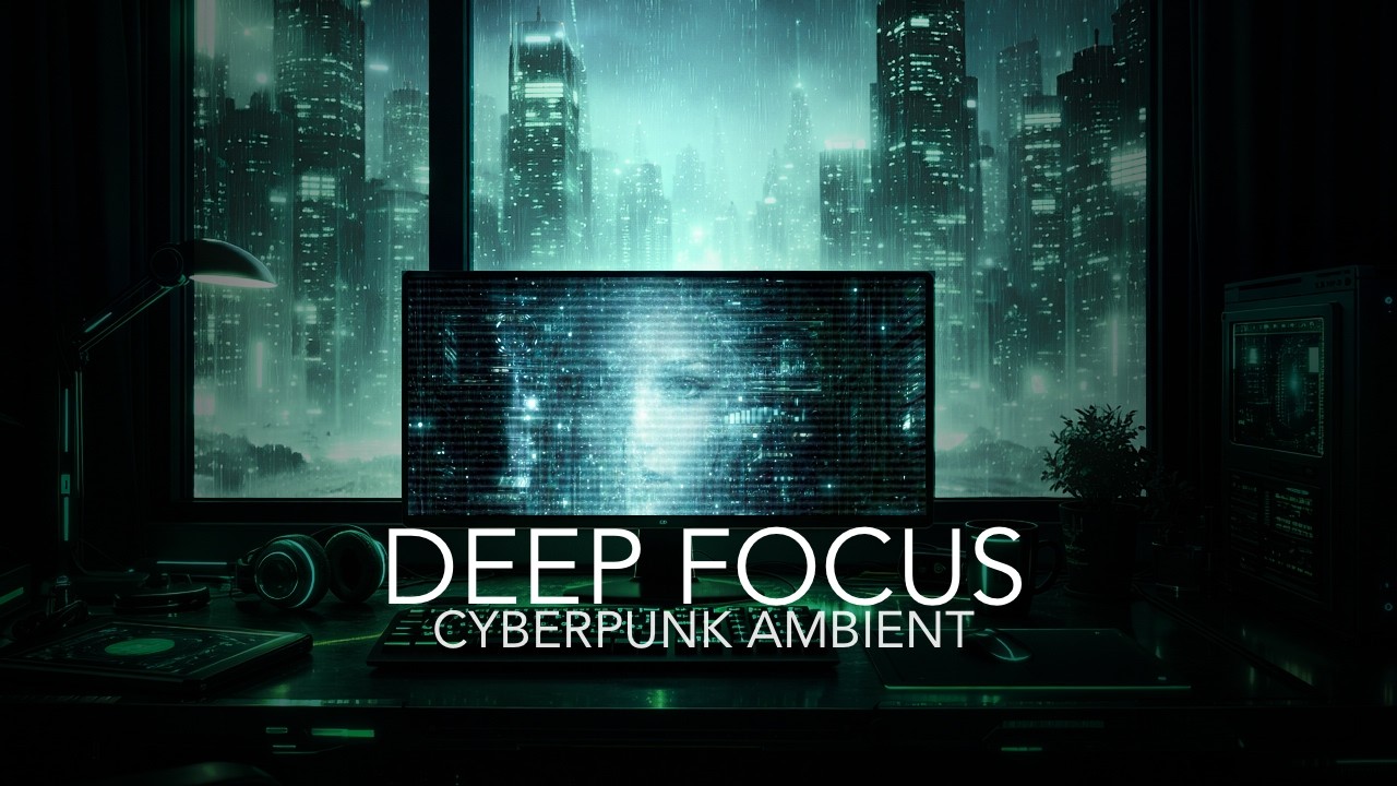 DIGITAL SANCTUARY | Cyberpunk Ambient for Late Night Focus & Solitude