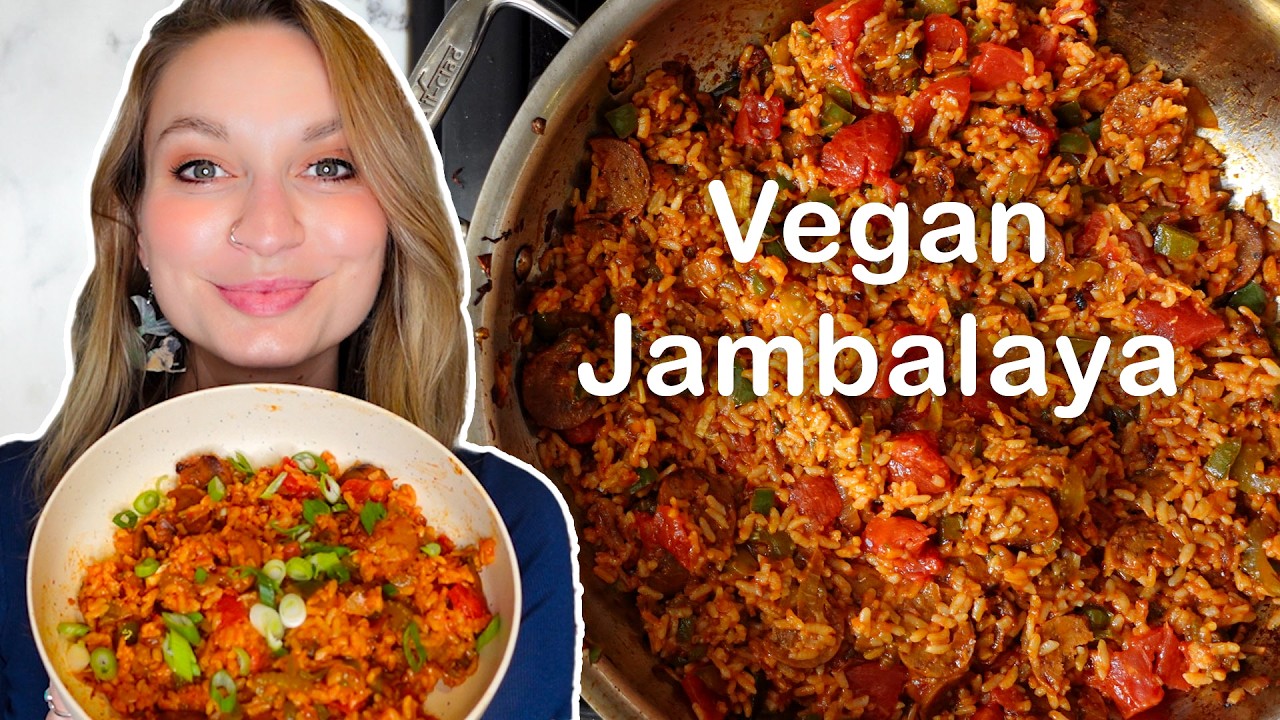 Quick Vegan Jambalaya Recipe (Easy + Delicious!)