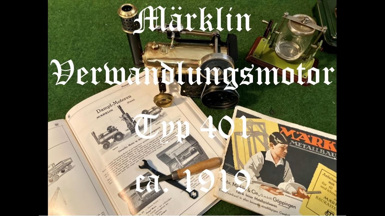 Märklin 4099 / 401 Verwandlungsmotor Dampfmaschine steam engine