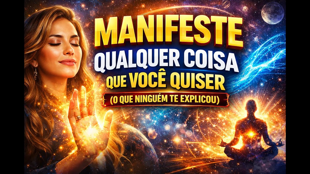 MANIFESTE QUALQUER COISA QUE VOCÊ QUISER
