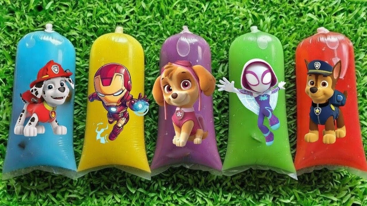 PAW Patrol x Avengers Ultimate#01: Rider, Skye, Spider-Man, Ironman, Chase, Marshall, Hulk, Superman