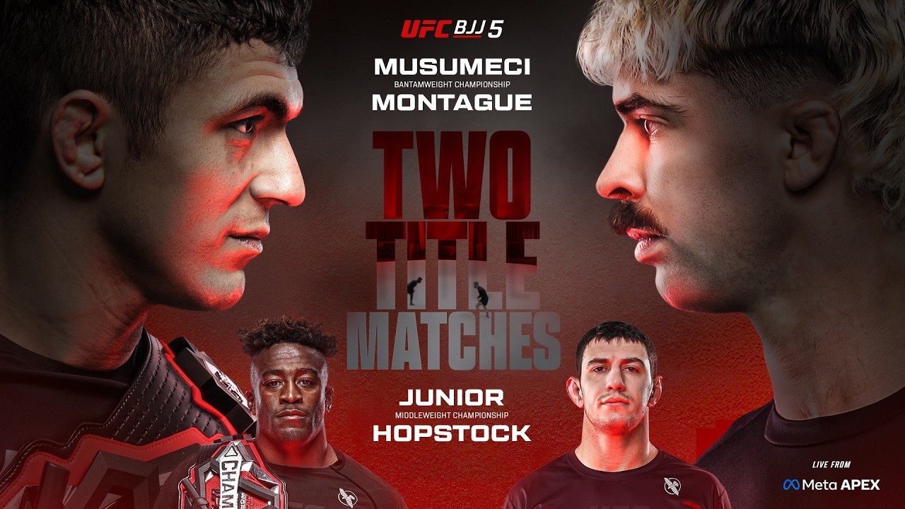 (ESPAÑOL) UFC BJJ 5: Musumeci vs Montague | Full Event