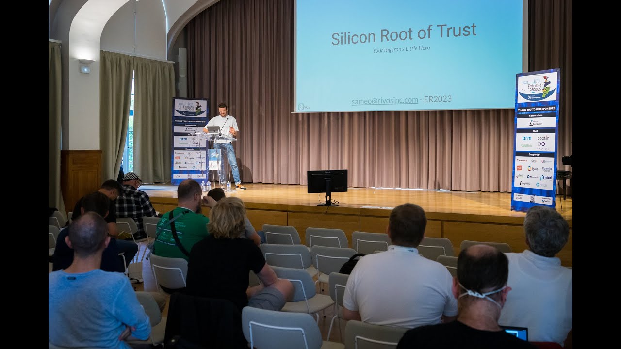 Your Big Iron’s Unsung Little Hero:The Silicon Root of Trust (Samuel Ortiz, Rivos)