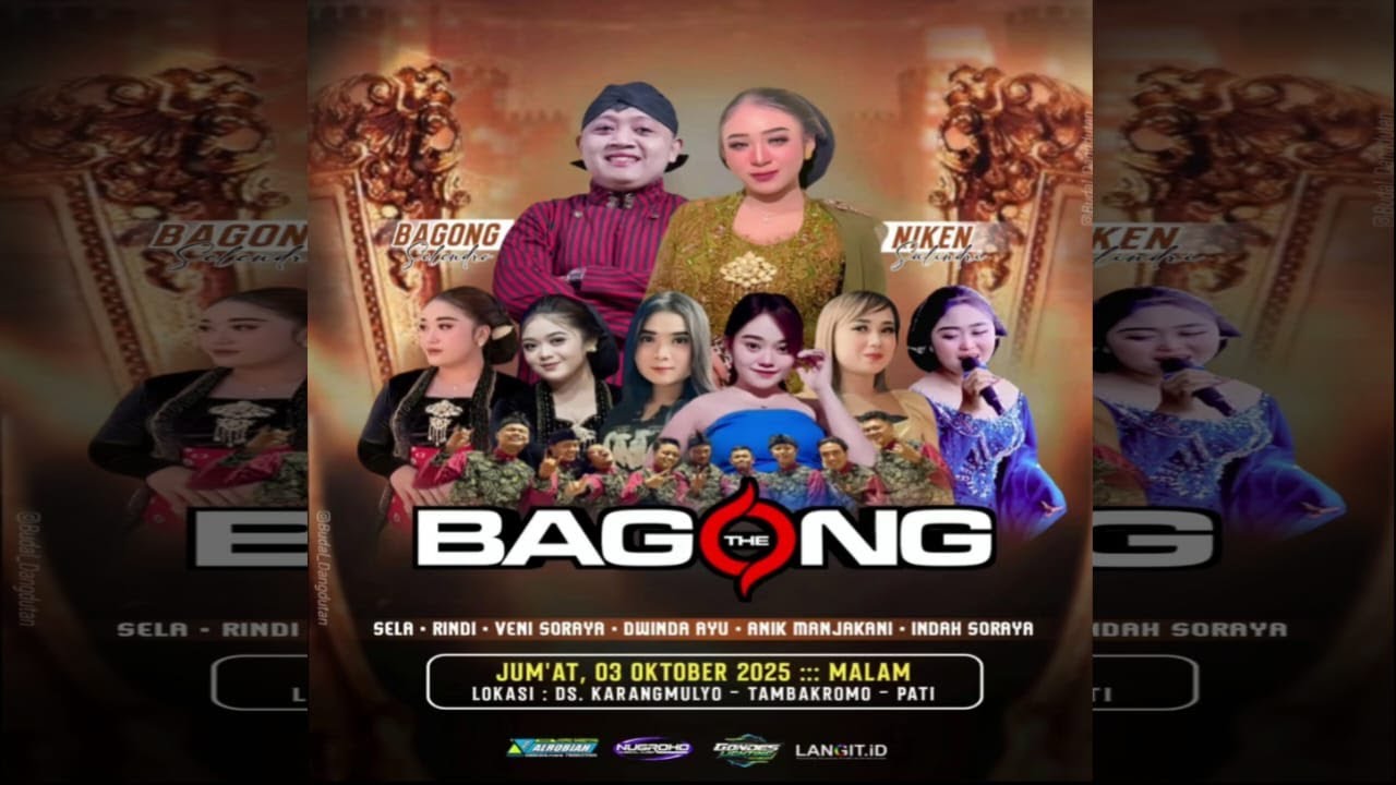 🔴LIVE THE BAGONK CAMPURSARI FEAT NIKEN SALINDRI - KARANGMULYO TAMBAKROMO PATI 03 OKTOBER 2025