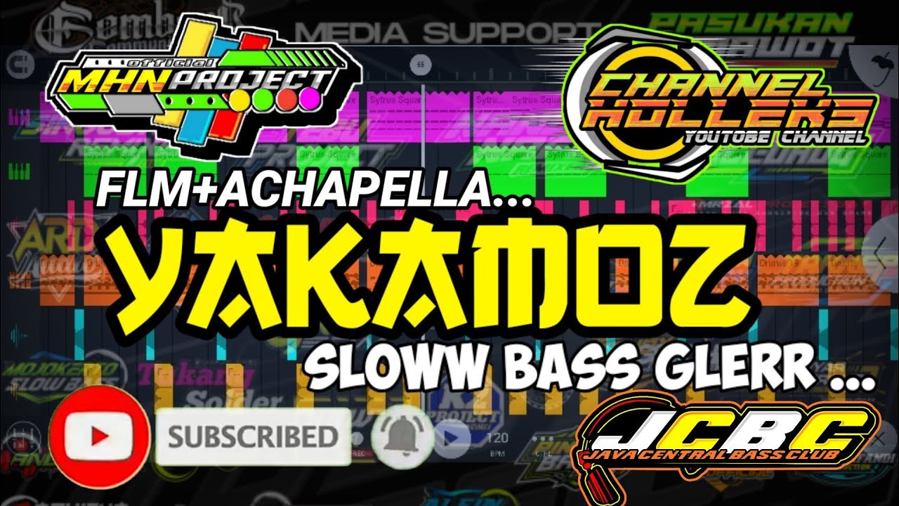 YAKAMOZ || MHN project  FT HOLEX chanell ||FL studio mobile || Free FLM +ACHAPELLA...