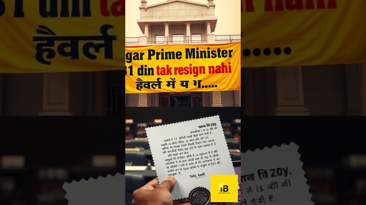 New Bill to Remove PM, CM & Ministers Jailed for 30 Days | Parliament Update 2025