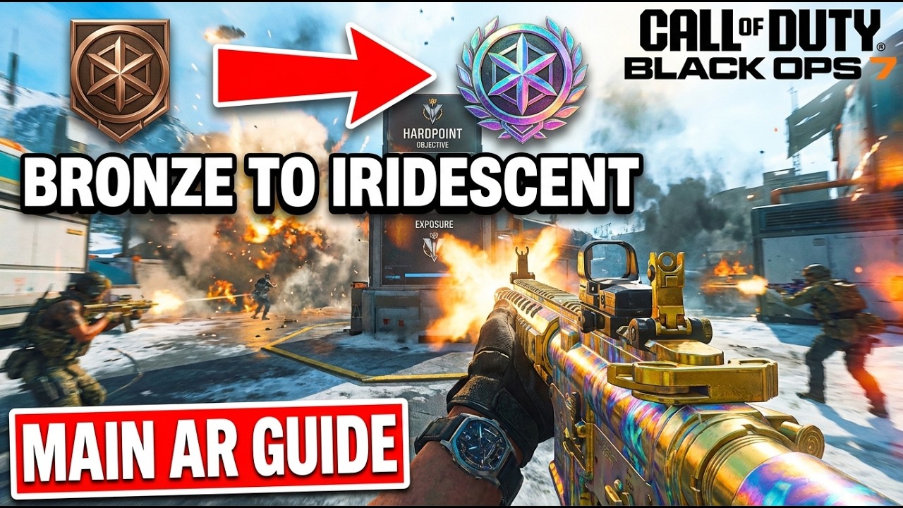 How to Be The Main AR on Exposure Hardpoint (BO7 BRONZE TO IRIDESCENT!) (Episode 4)
