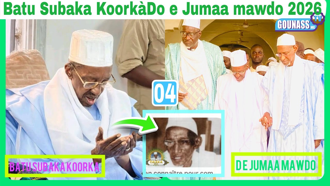 Batu Subaka Koorka,Do e jumaa mawdo Madiina Gunass,nialde alet 04 Koorka-22/02/2026