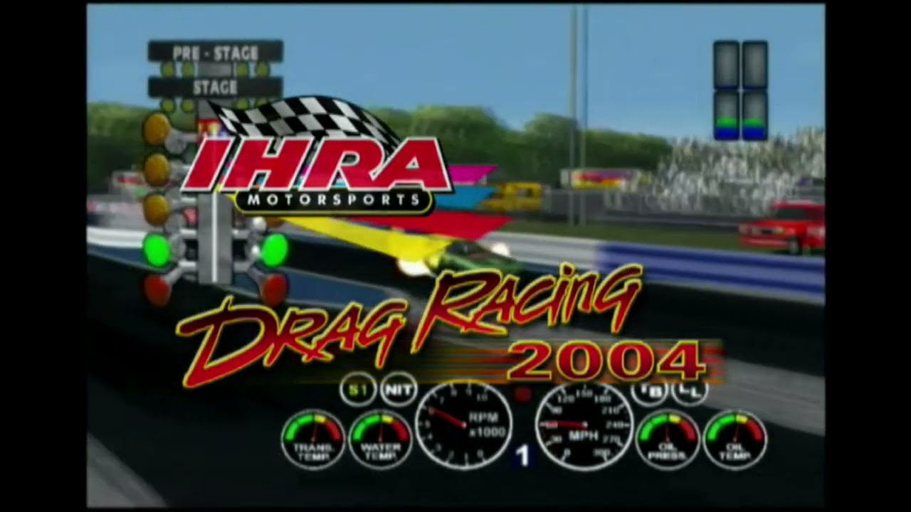 IHRA Drag Racing 2004 (Intro Video) Original Xbox HD