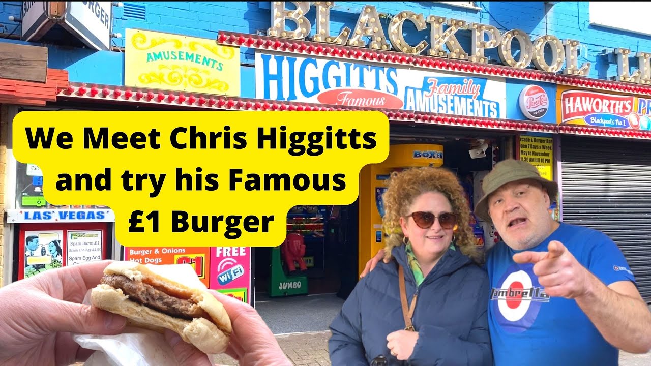 Meet CHRIS HIGGITTS and try the FAMOUS £1 Burger