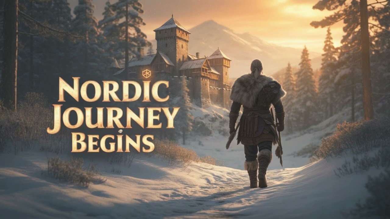 Skyrim Ambient Music | Peaceful Nordic Fantasy Atmosphere