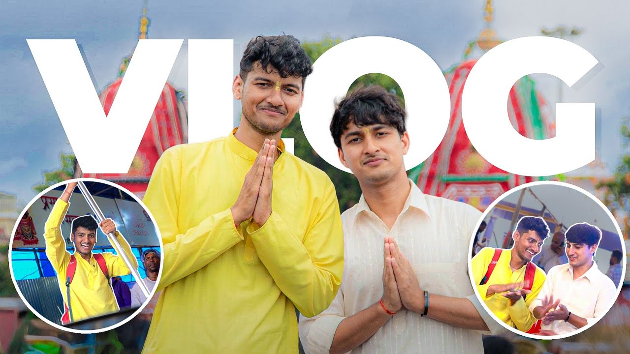 Rath Yatra Dekhne Aye Naye Dost 😍