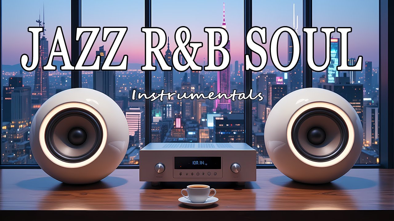 Soulful R&B & Smooth Jazz 🌆 Perfect Instrumentals for Focused Study,Evening Chill & Balanced Calm 🌙
