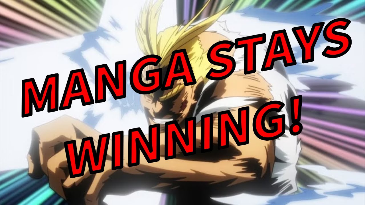 Manga is Winning over American Comics