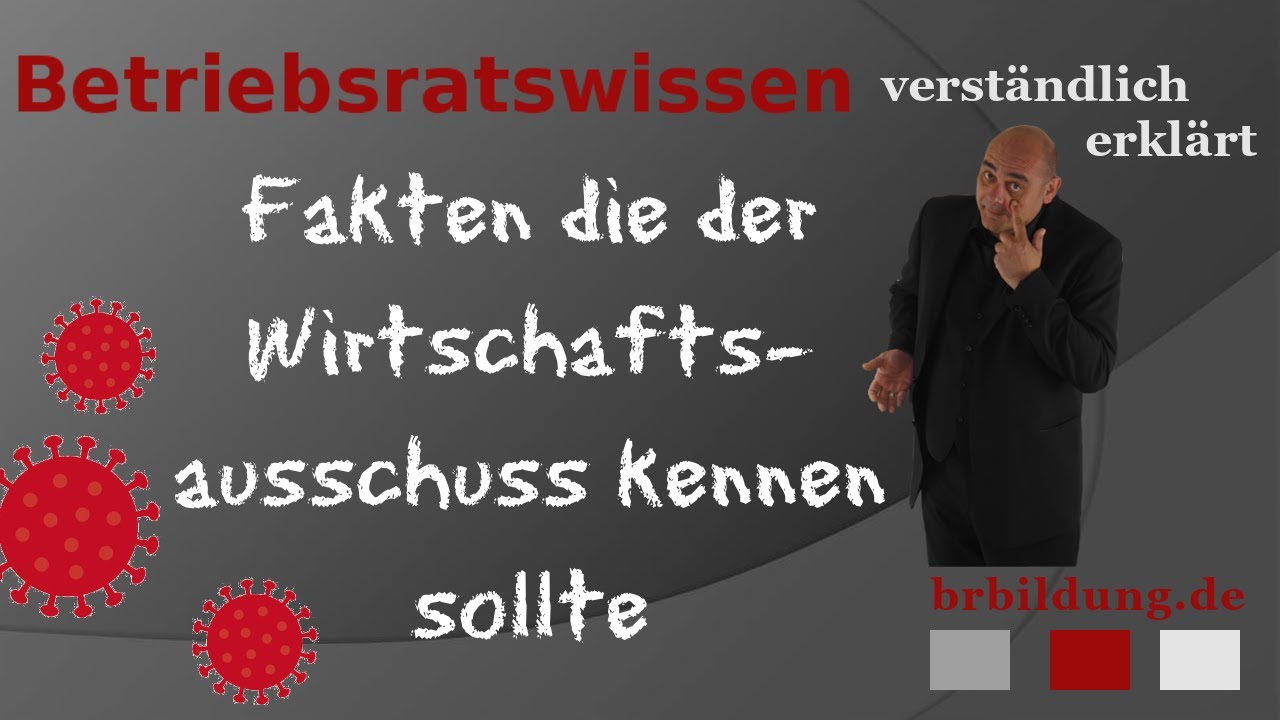 Fakten die der Wirtschaftsausschuss kennen sollte und &uuml;ber die er das BR-Gremium informieren sollte.