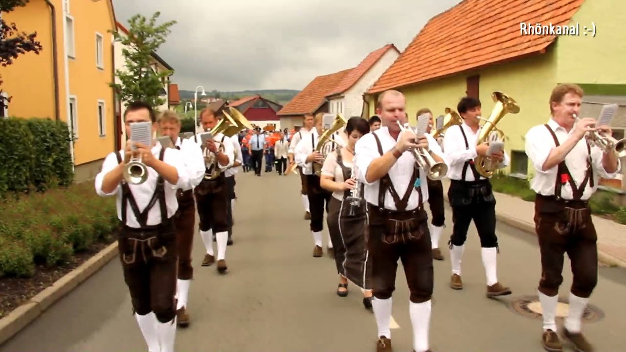 125 Jahre Feuerwehr in Mittelsdorf - Festumzug