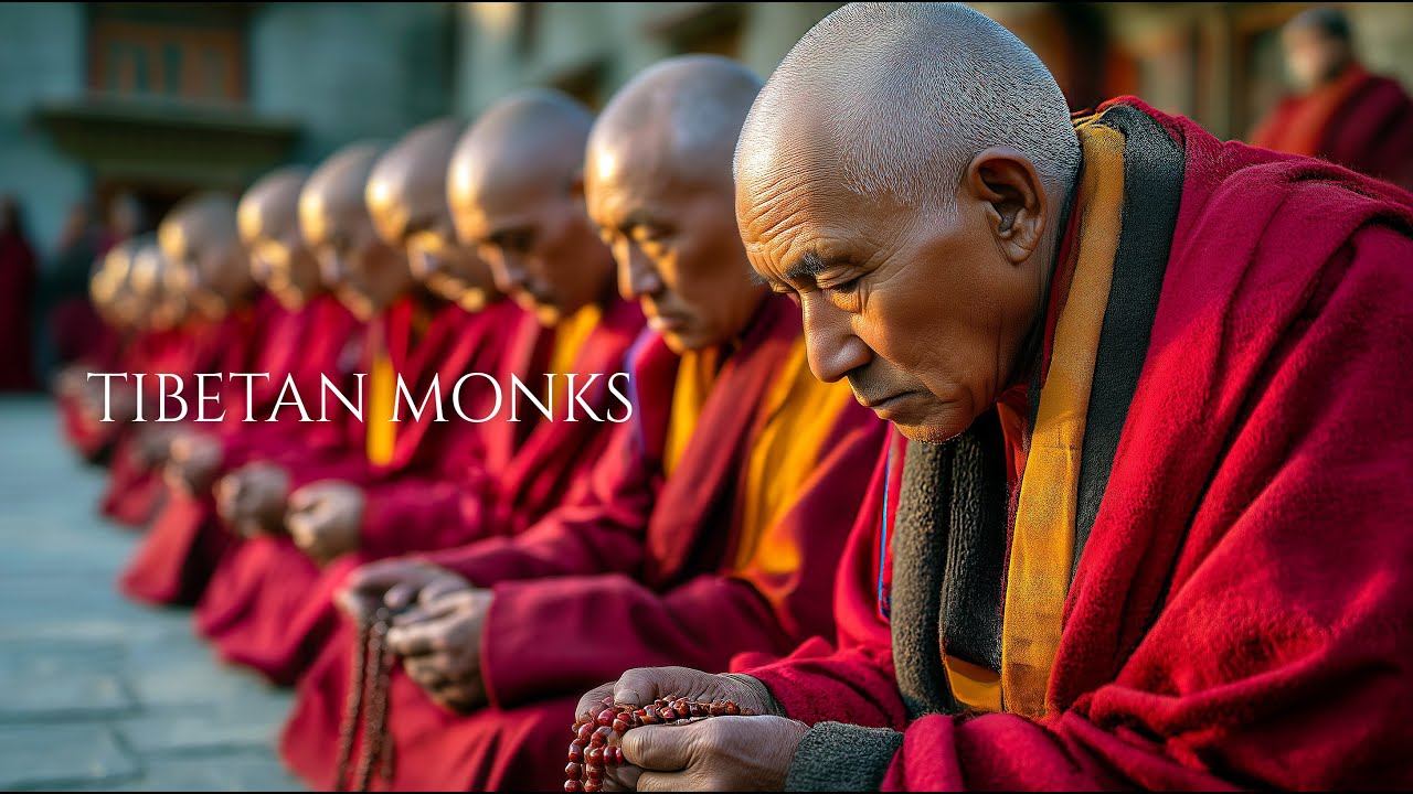 Tibetan Monks – Beautiful Tashilhunpo Monastery Chant | Relaxing Tibetan Mantra for Inner Stillness