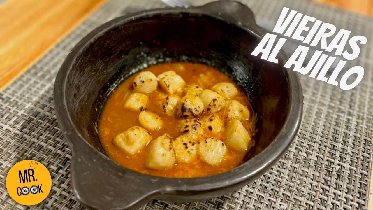 Vieiras al Ajillo