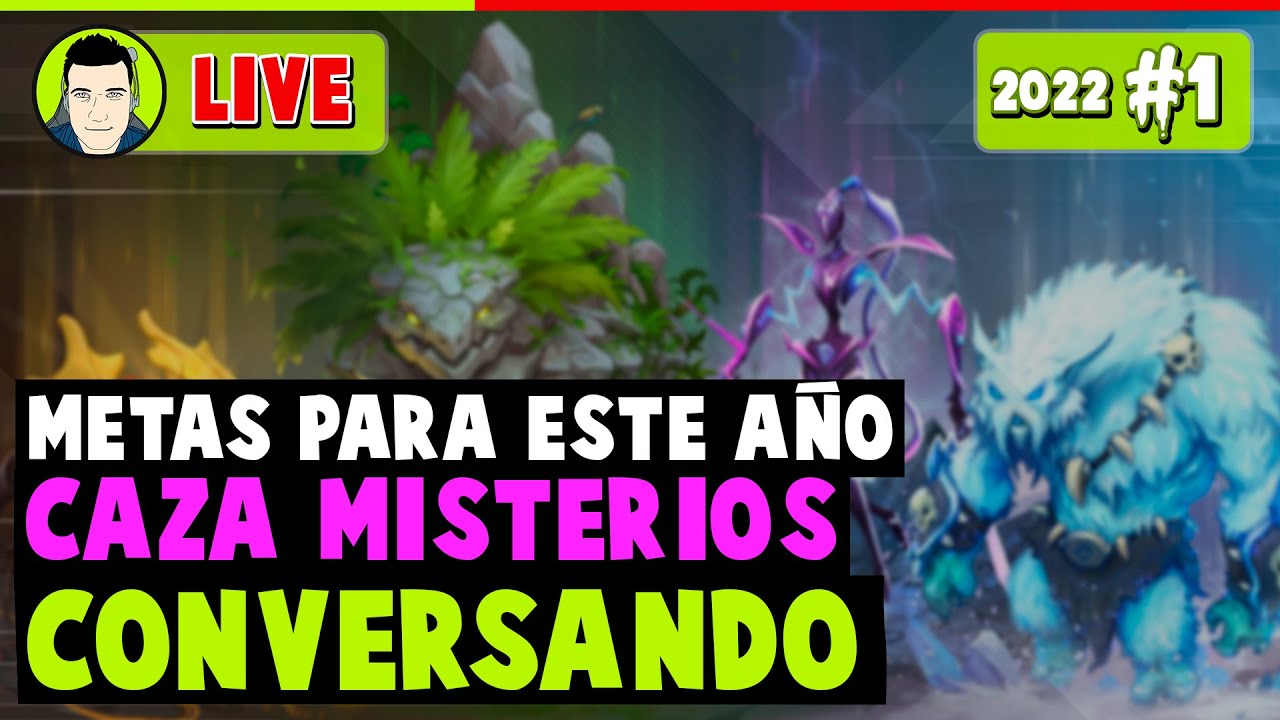 En Vivo #1-2022 | Te convertirás en un Caza Misterios | Conversando