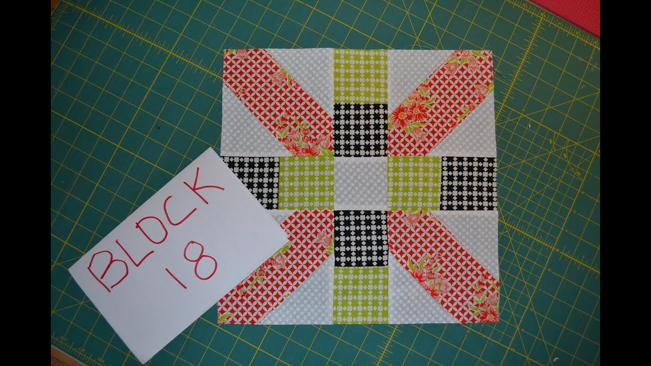 JEAN'S BLOCK PARTY ~ 2018 ~ Block Number Eighteen