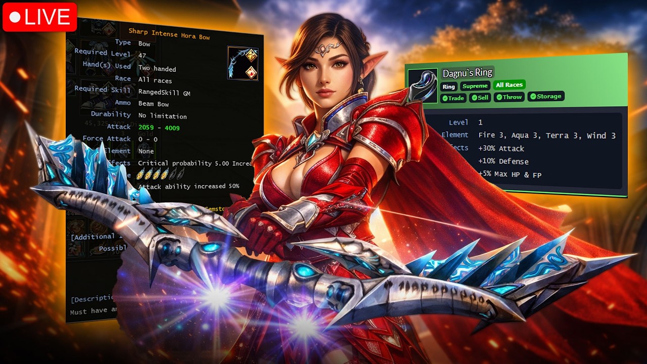 BOW SOLOVA UDAH +4 SHARP INTENSE | RF RETURN #rfonline #SOLOVA