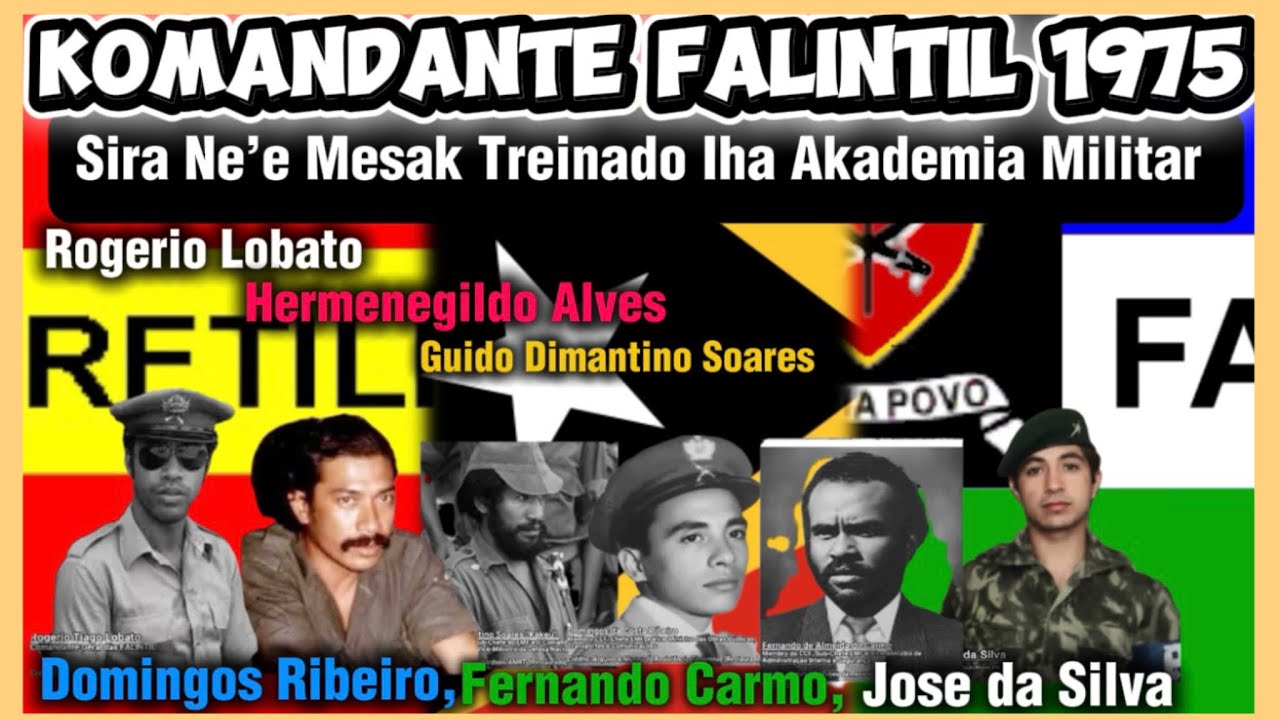 Estrutura FALINTIL 1975 Iha Estado Maior Nian_Sira Ne’e Mak Hahu Komanda FUNU 