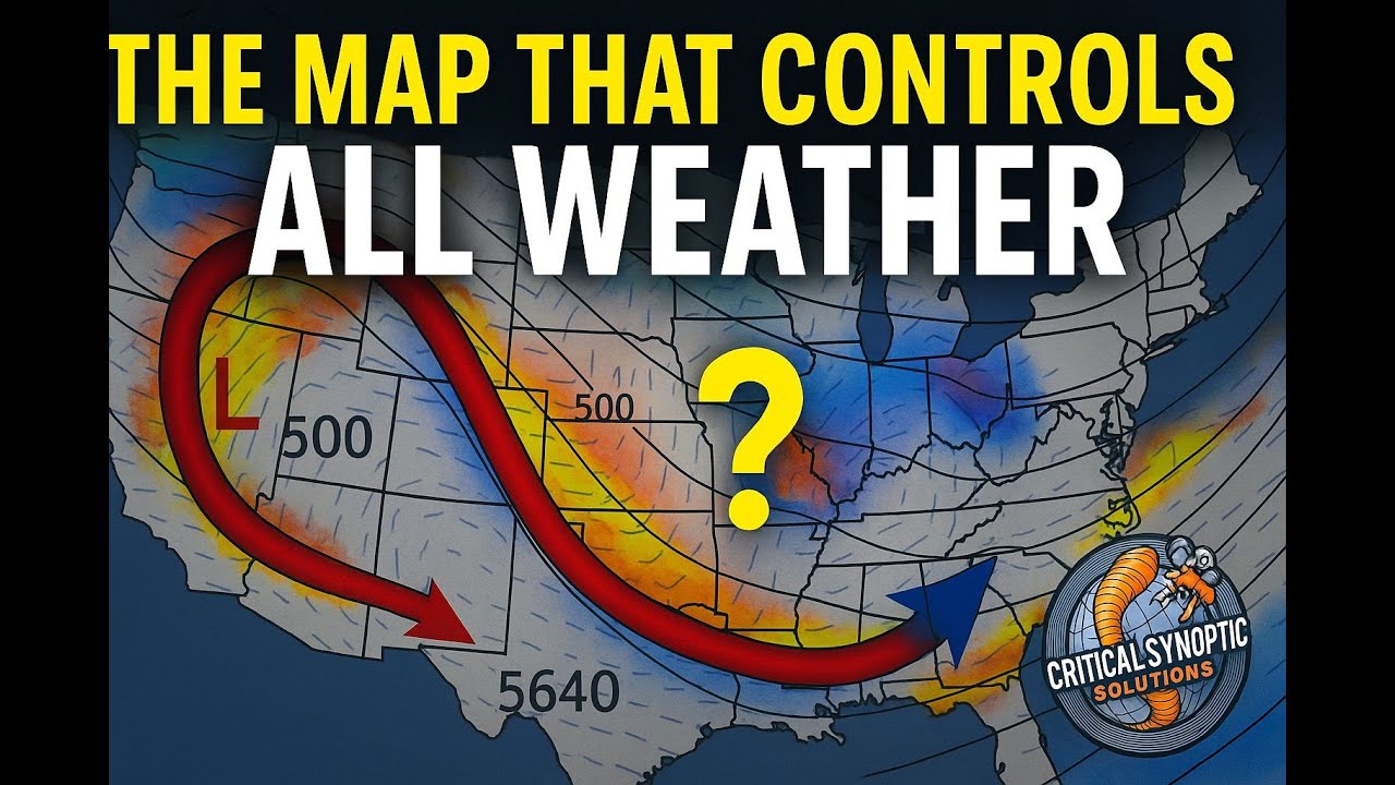 The ONE Weather Map That Controls Everything (500mb Explained Simply)
