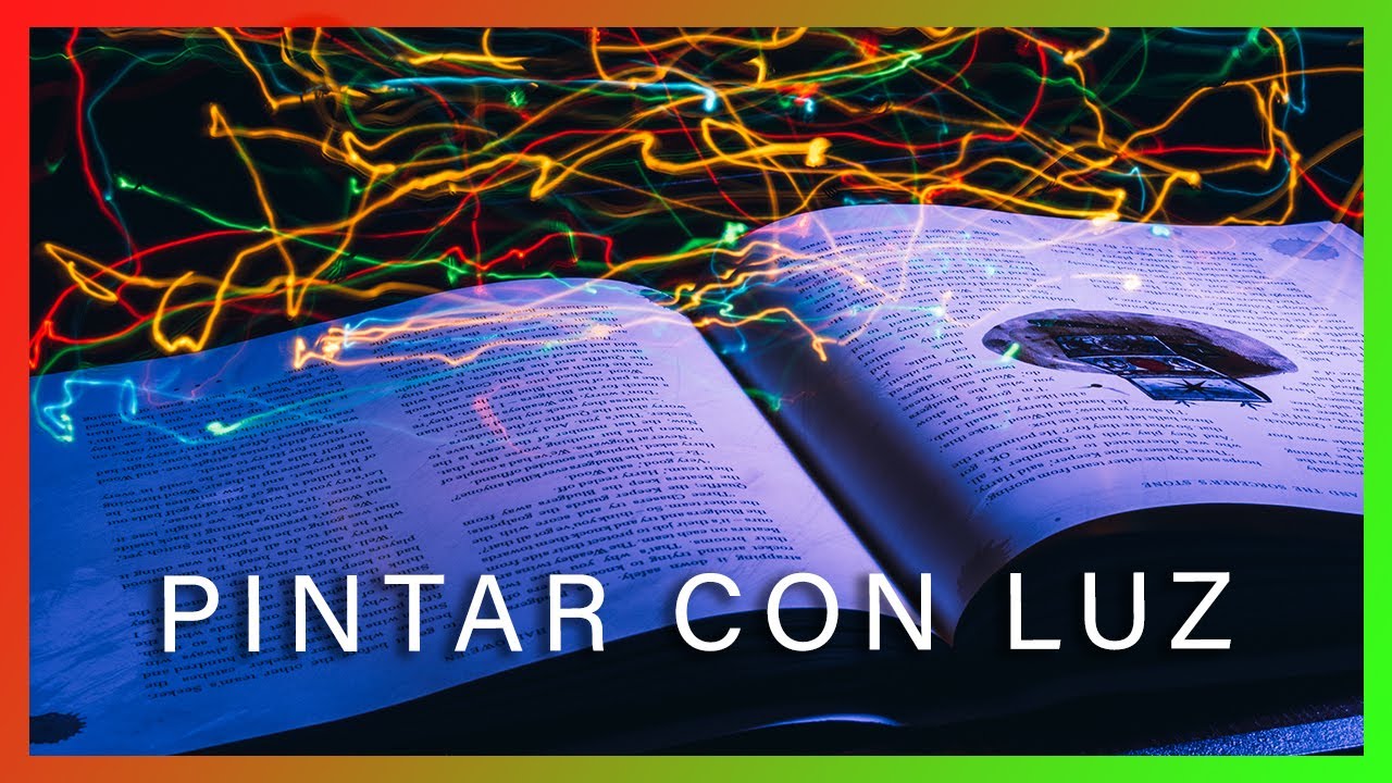 🎨Técnica para PINTAR con LUZ (Lightpainting) con ejemplos PRÁCTICOS!🖌
