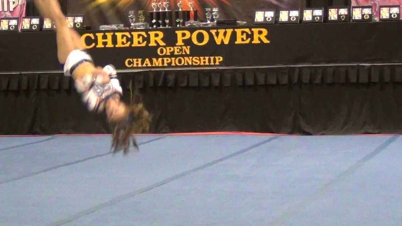 Courtney's Individual Cheer Power Huntington 2012