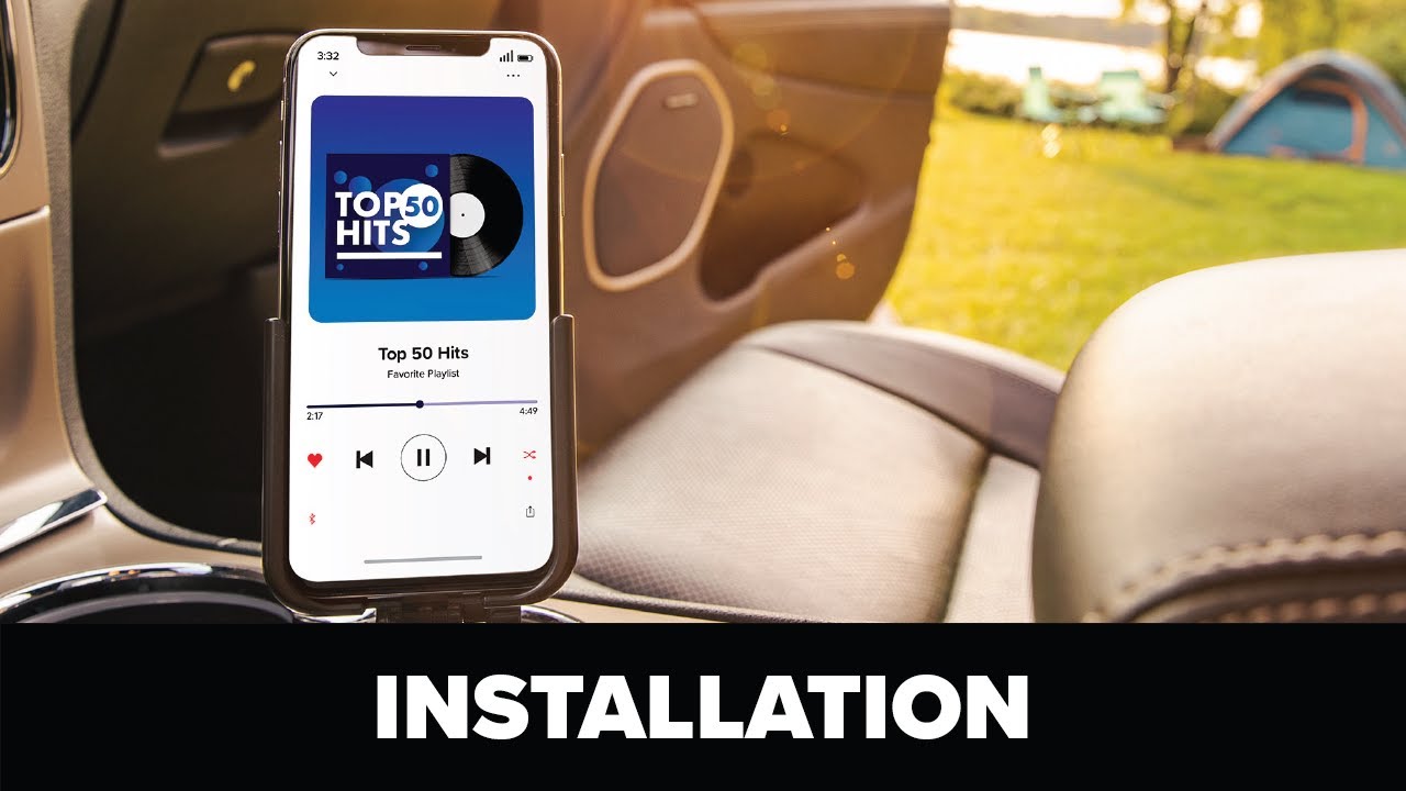 WeatherTech CupFone&trade;: Installation