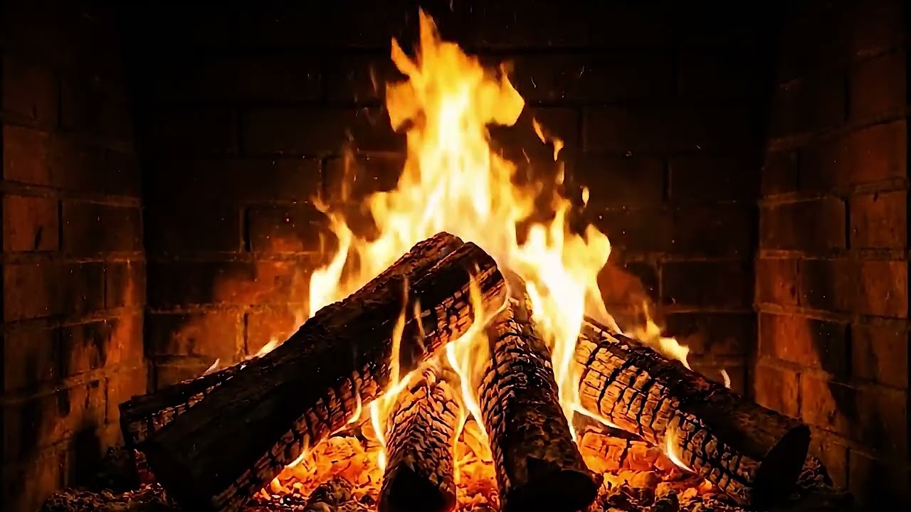 1 Hour Cozy Fireplace Ambience