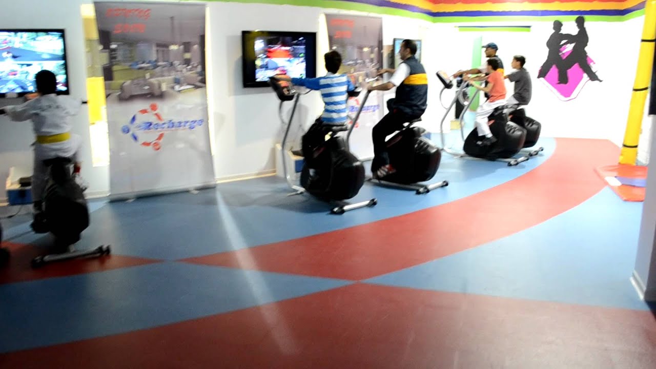 ExerBike at In Motion Exergame Club, Riyadh, KSA
