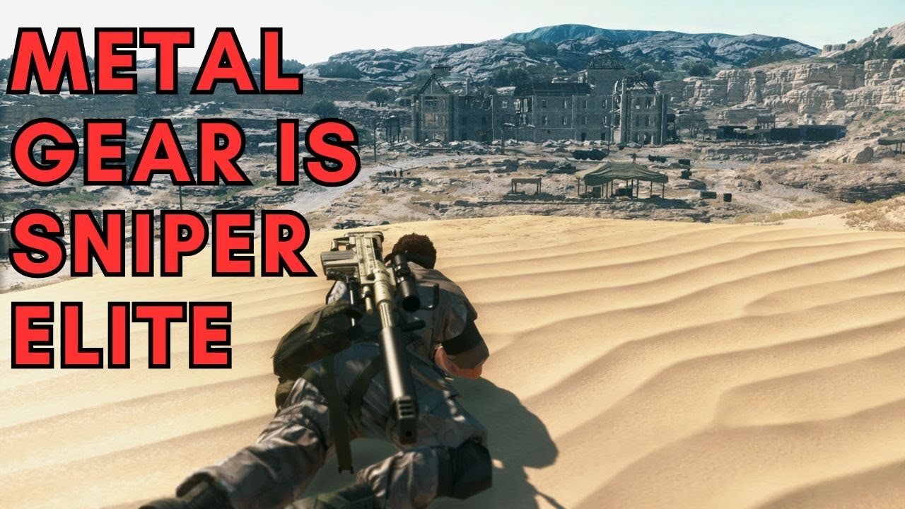Metal Gear Solid is Sniper Elite