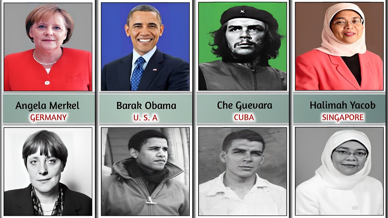 World Leaders Young Photos