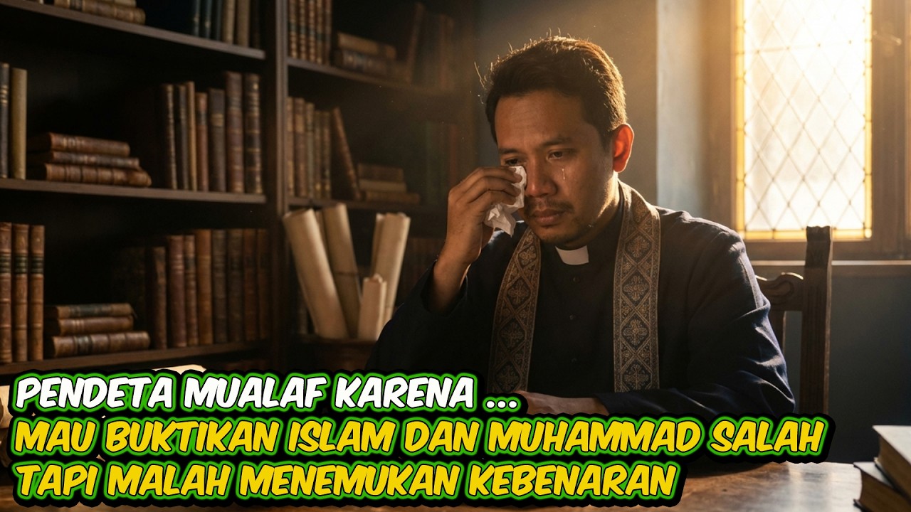 MANTAN PENDETA MAU BUKTIKAN ISLAM SALAH, MALAH JADI MUSLIM SENDIRI! TEMUKAN NAMA MUHAMMAD DI ALKITAB