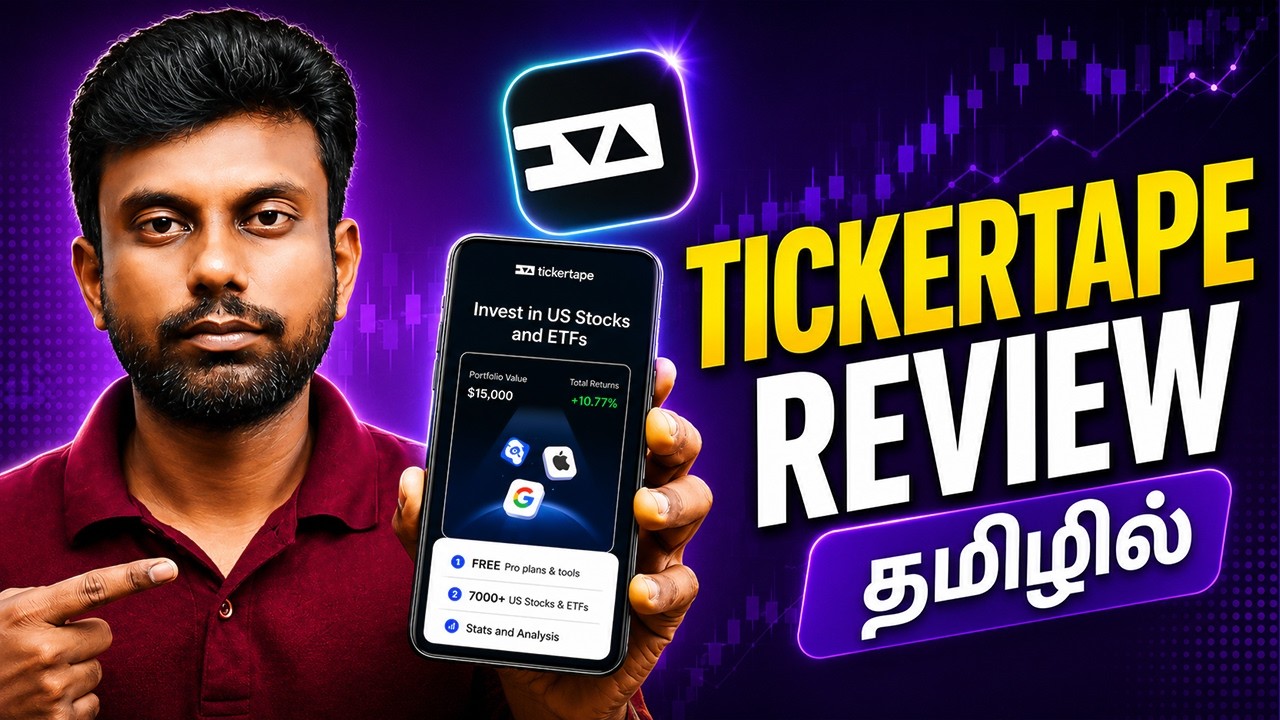 📊 Tickertape Review Tamil | Indian & US Stocks Stock Screener, Research & Investment Explained