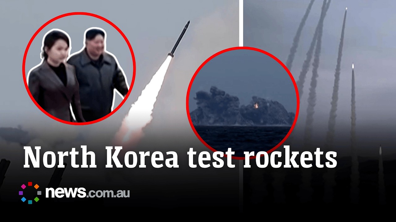 North Korea leader Kim Jong Un oversees test missile launch
