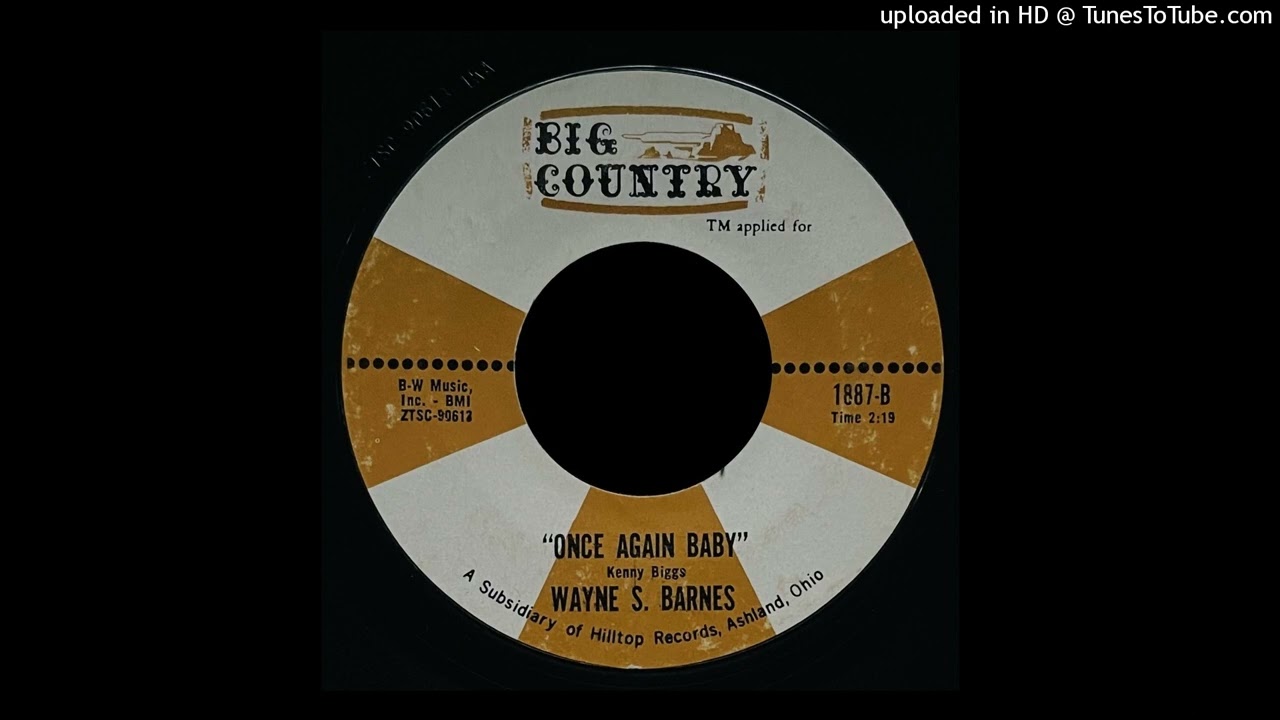 Wayne S. Barnes - Once Again Baby - Big Country Records (OH)