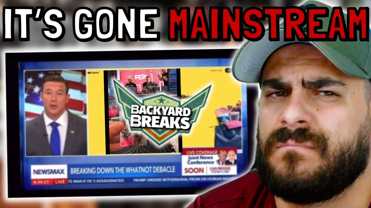 Backyard Breaks Scandal hits MAINSTREAM News 🚨
