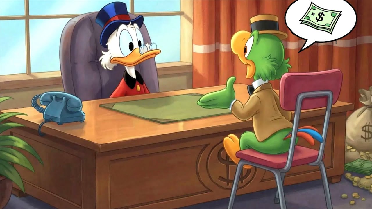 O ZÉ CARIOCA FOI PEDIR UMA GRANA AO TIO PATINHAS | HISTÓRIA ANIMADA DO ZÉ CARIOCA