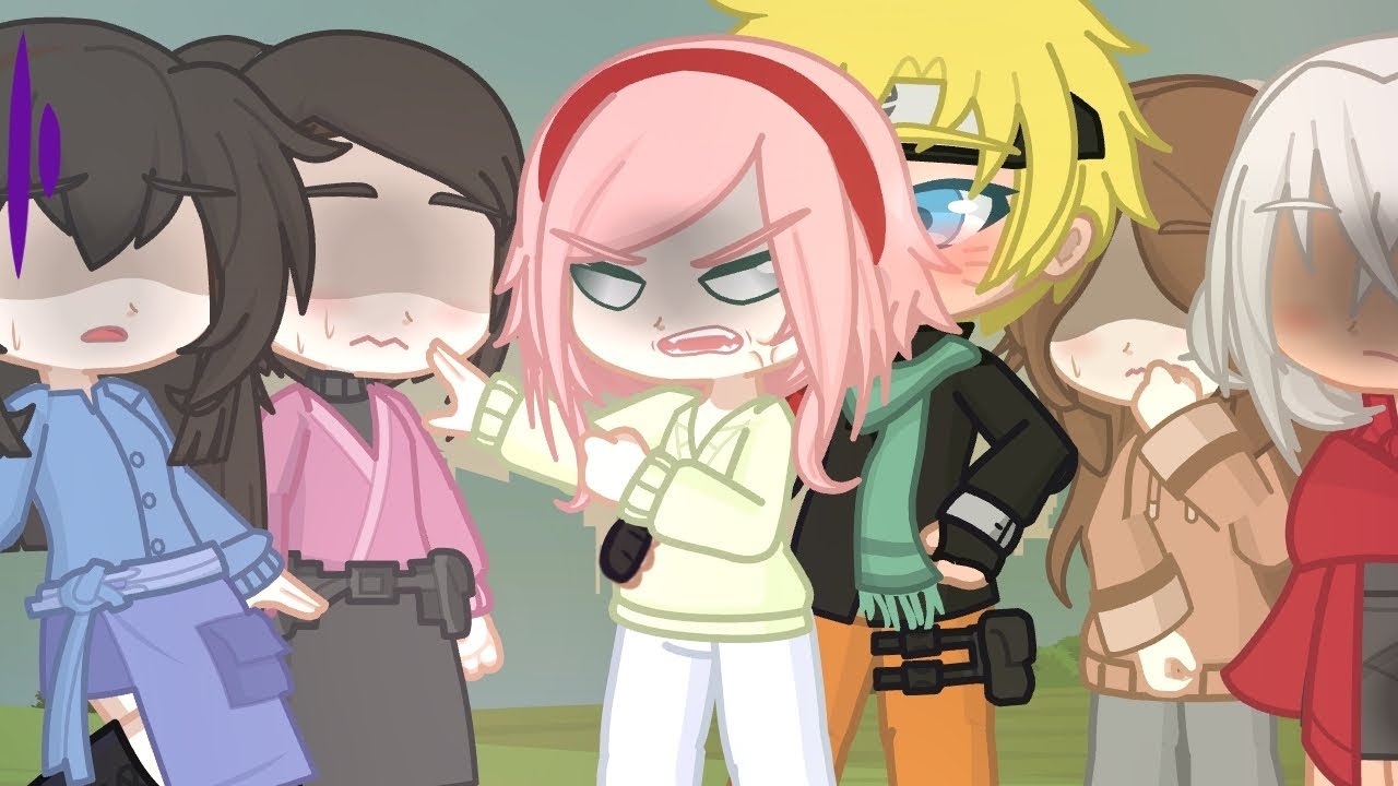 Jealous Girl... | meme. NaruSaku AU