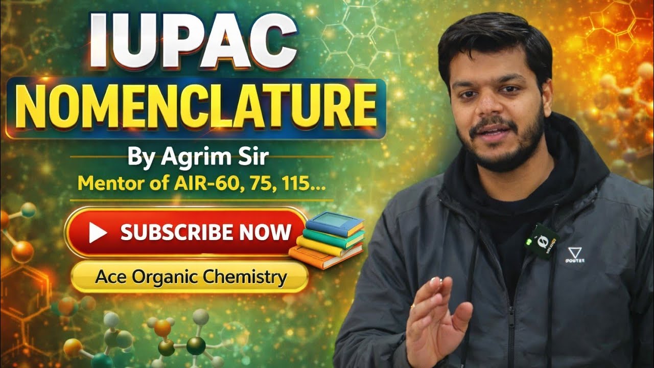IUPAC Nomenclature of Alkenes & Alkynes | IIT-JEE | NEET | Olympiad 