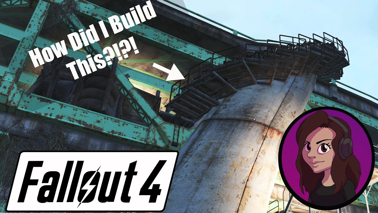 How to Build Spiral Stairs at Graygarden in Fallout 4