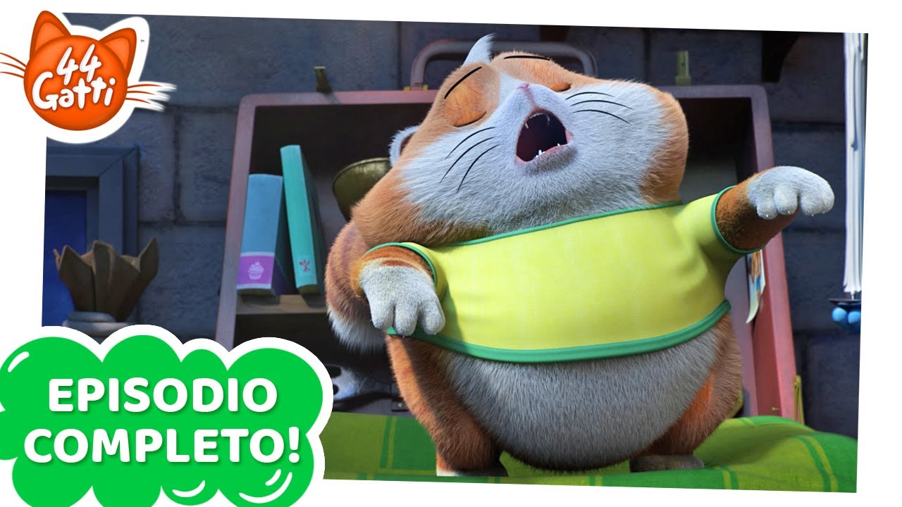 44 Gatti | EPISODIO COMPLETO | Polpetta, il gatto sonnambulo | Serie 1 Episodio 47
