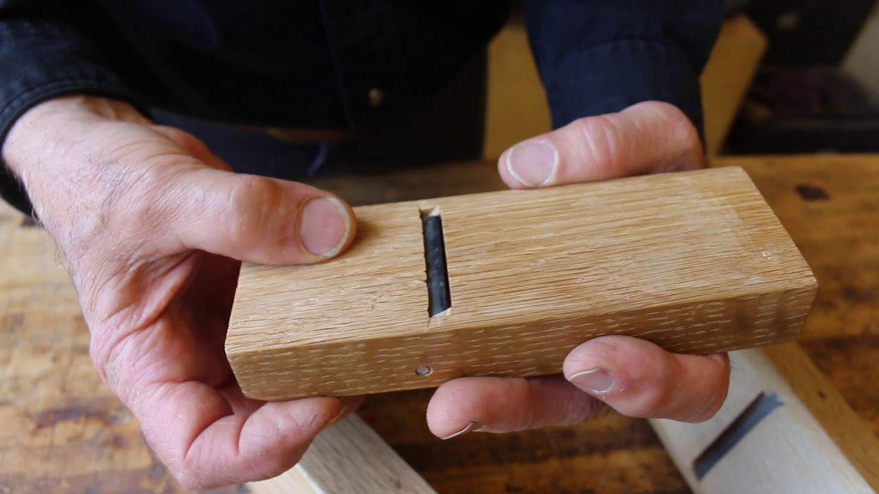 Make a Kanna, Japanese hand plane, part 1 of 5