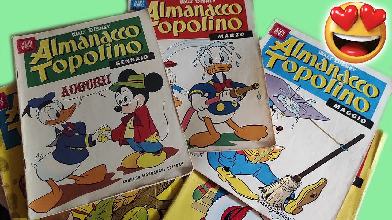 Il fascino dei vecchi Almanacco Topolino (1958 - 1959)