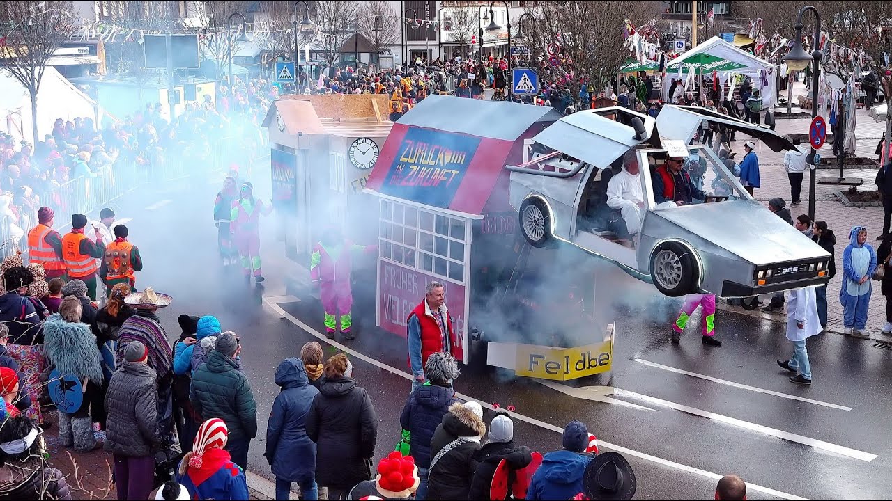 Fasnetsumzug der Zunft der Seeräuber in Titisee 2024 | Alemannische Fasnet